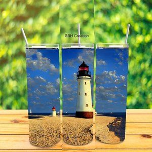 Lighthouse theme Insulated Tumbler